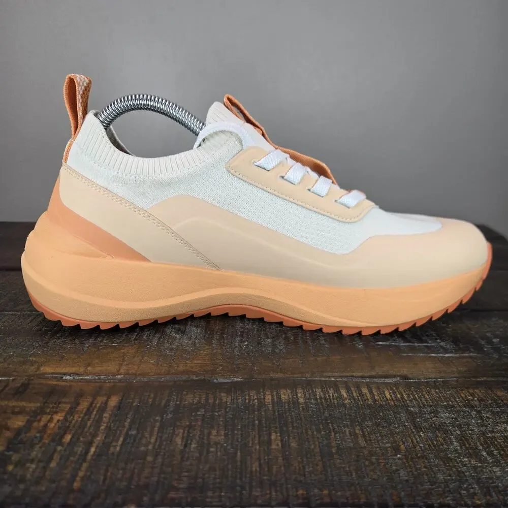 Vessi Stormburst Lowtop Womens Size 10 Waterproof Shoes Sneakers Hiking Sunstone
